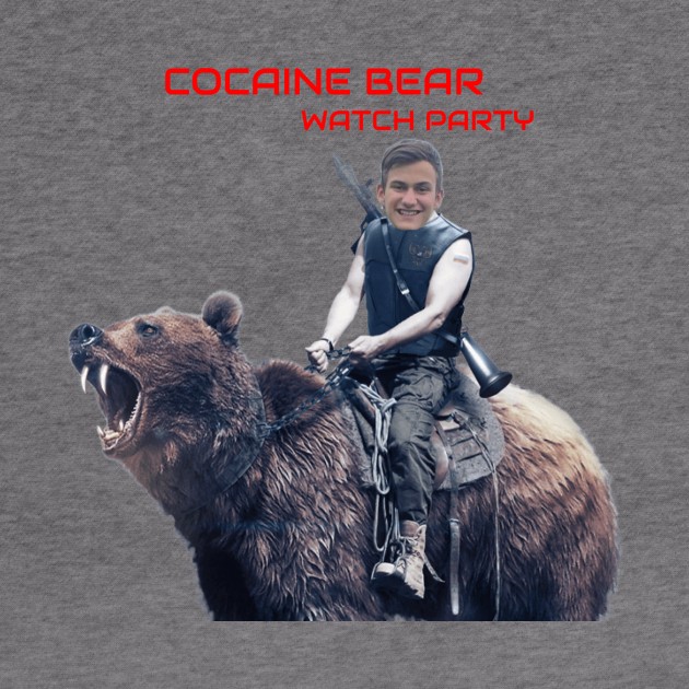 Cody Patzoldt Cocaine Bear Watch Party by Brady Merch Stores